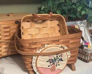 Baskets some longaberger 