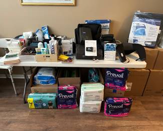 Large selection of medical supplies 