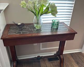 Wood sofa table /desk , decor 