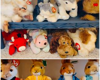 Vintage TY beanie baby collectibles 