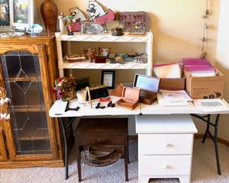 Decorative boxes and home decor. 