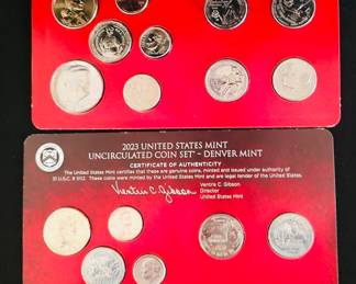 Collection of Coin Proof sets.