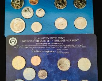 Collection of Coin Proof sets.