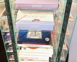 A collection of United States Mint Proof Sets
