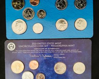 Collection of Coin Proof sets.
