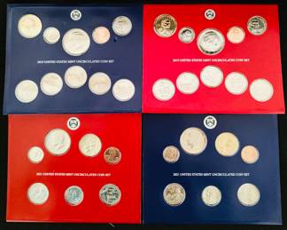 Collection of Coin Proof sets.