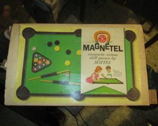 Mattel Magnetel Pool Game
