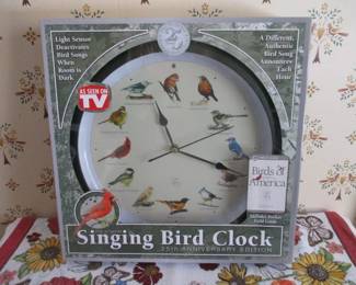 Singing Bird Clock