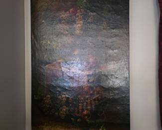 antique still life painting, Italian inspired