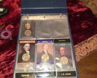 This item is a Willabee & Ward Presidential Dollar Collection album featuring United States