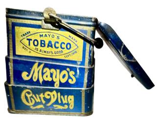  Mayo's Collapsable Lunch Box Tobacco tin