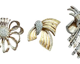 Vintage Coro Craft/BSN Brooches