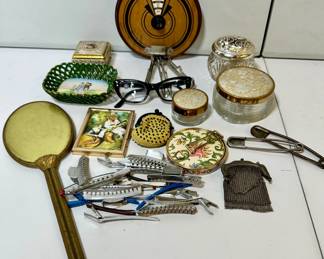 Vntg Men's Tie Selecter, Mesh Purse