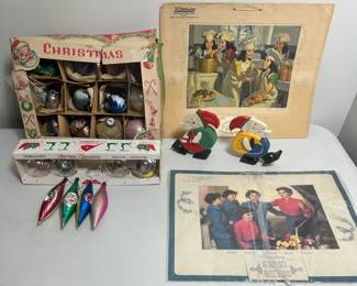 Vntg Jewelbrite, other ornaments, advertising