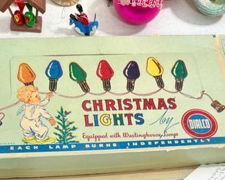 Vintage Christmas ornaments