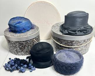 Vntg Hats & Hat Boxes
