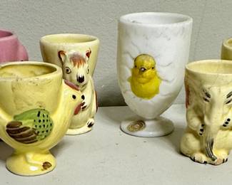 Vntg Egg Cups Japan/England