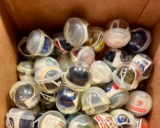 Mini Footbal Helmets Gumball Prizes