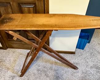 Antique ironing board