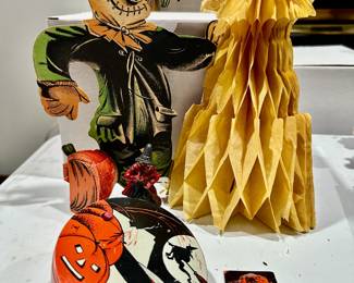 Vintage Halloween Decoratioins