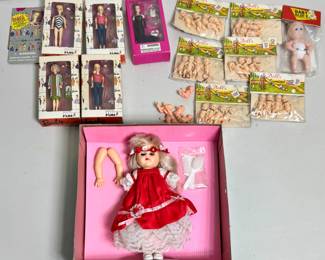 Vntg Barbie Keychains/Ginny Doll