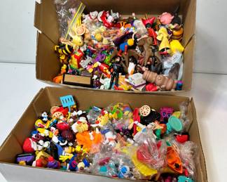 Giant lot of small toys