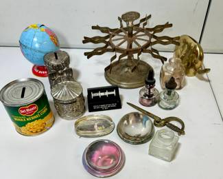 Vintage Banks/Brass Elephant Bank Office