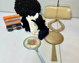 Vntg Opera Glasses, Purses etc