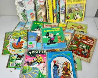 Vintage Golden book lot