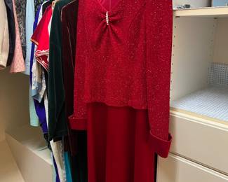 Closet full of name brand medium size cloths