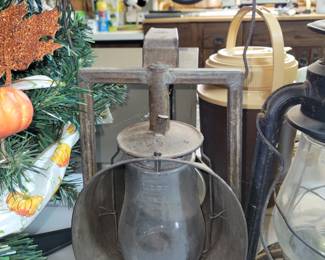 Vintage railroad lanterns