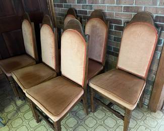 Set of 6 1930/40s Dining Chairs
