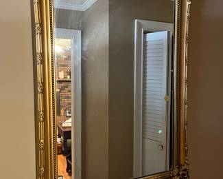 Large Gold Mirror