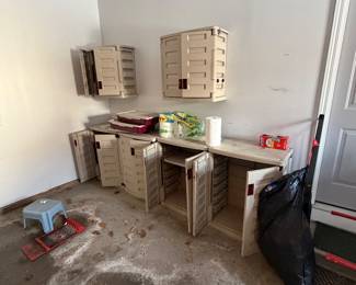 Garage storage cabinets