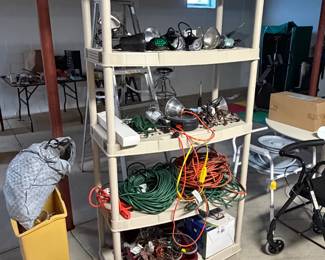 Outdoor lighting, extension cords