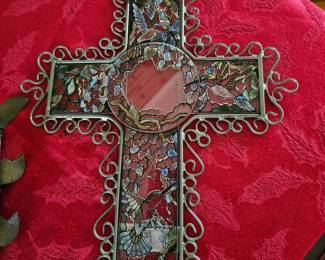hand painted smaller cross