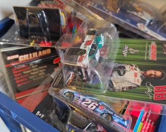 selection of cars, in packing