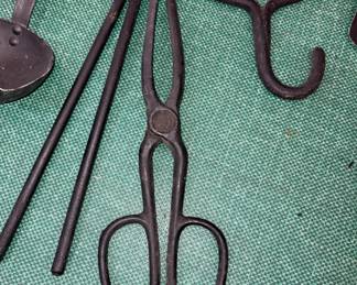 Vintage blacksmith tools