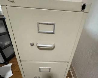 ETS024 - 2-Drawer Metal Filing Cabinet