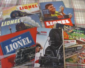 Vintage Lionel Train Booklets
