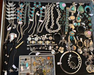 Sterling Navajo jewelry