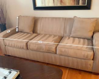 Storehouse three seater couch - light beigh - dimension on the image 