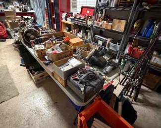 Upper metal cabinet is not for sale. The one on attached to the wall.