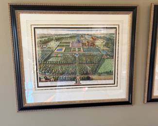 Inscribed on the bottom   "Long Leate, the seat of the Rt  Honorable Thomas, Lord Weymouth Baron of Warmister."