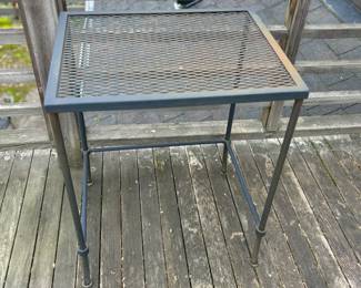 $70. Rectangular table 16 1/2 inches wide by 20 inches deep by 25 1/2 inches high.