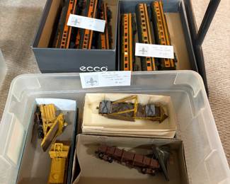 HO trains for sale during in person shopping Friday and Saturday.