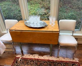 Pair of retro chairs.  