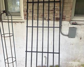 $80 each.   Garden Trellises-  24 inches wide by 80 inches high. Six available for sale in person Friday and Saturday shopping hours.
