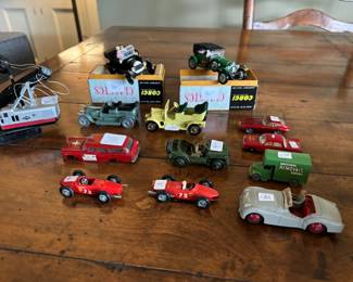 Collectible matchbox, Dinky and others cars for sale during in person shopping Friday and Saturday.