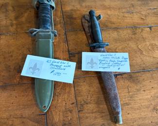 Collectible knives for sale - contact with a. request detailing which you want to buy online.